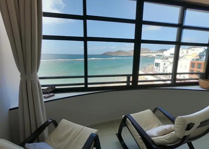 En Plena Playa De Canteras ラスパルマス・デ・グランカナリア